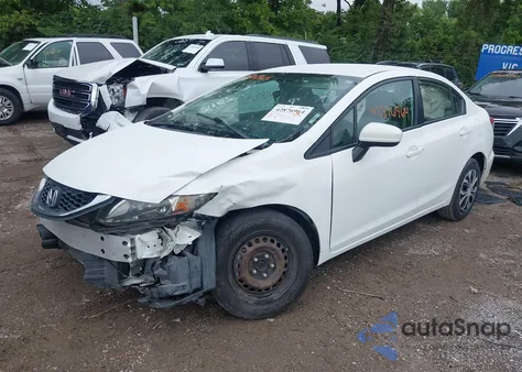 2015 Honda Civic Lx from USA, damaged, VIN 19XFB2F5XFE093287